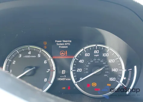 2014 Acura Mdx Technology from USA, damaged, VIN 5FRYD4H43EB005531